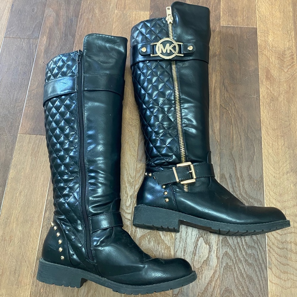 Michael Kors Riding Boots. Black. Size 9.